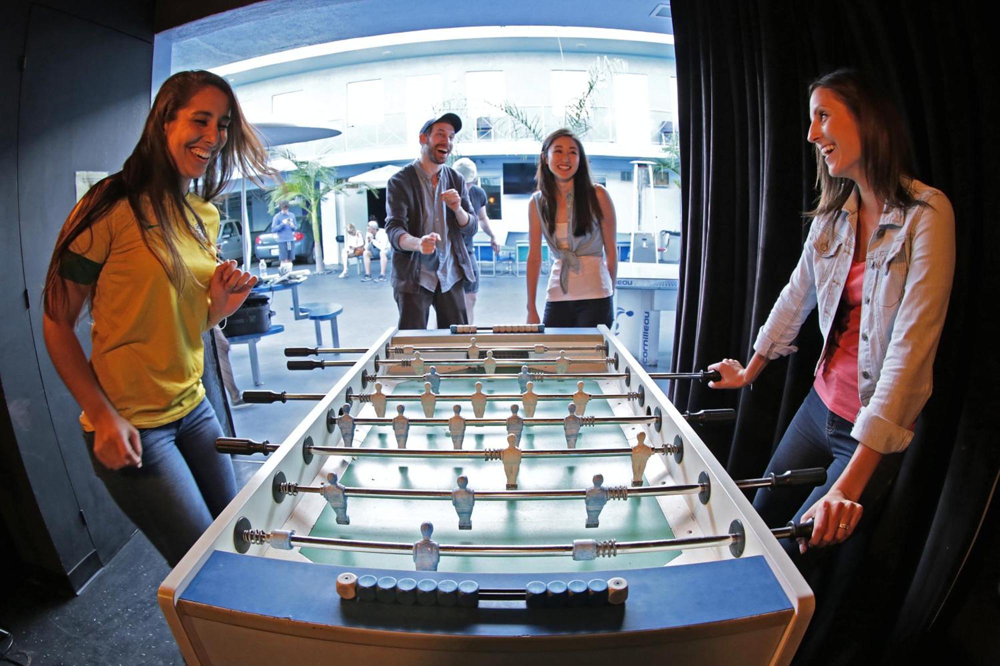 Banana Bungalow Hollywood Hotel & Hostel Los Angeles Bilik gambar